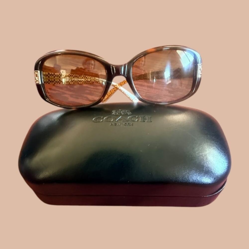 Coach Sunglasses HC 8003A L504 Lillian 5031/13 Dark Tortoise 59-18-135